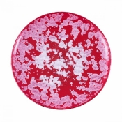 Simon Pearce Crystalline Platter - Garnet